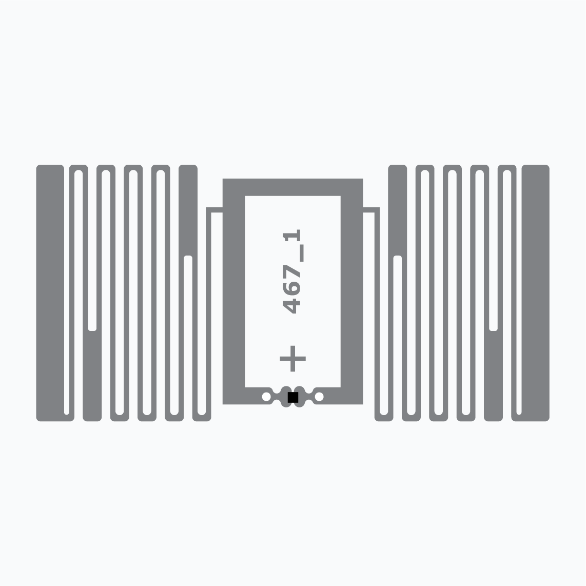 UHF RFIDインレイ: Accessory, Impinj Monza R6