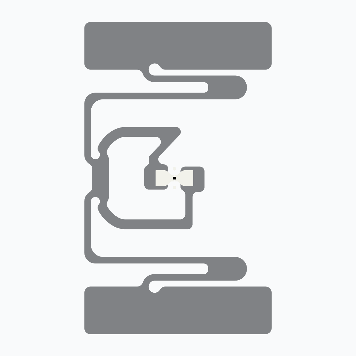 UHF RFID Inlay:  AD-387 U9 NEL