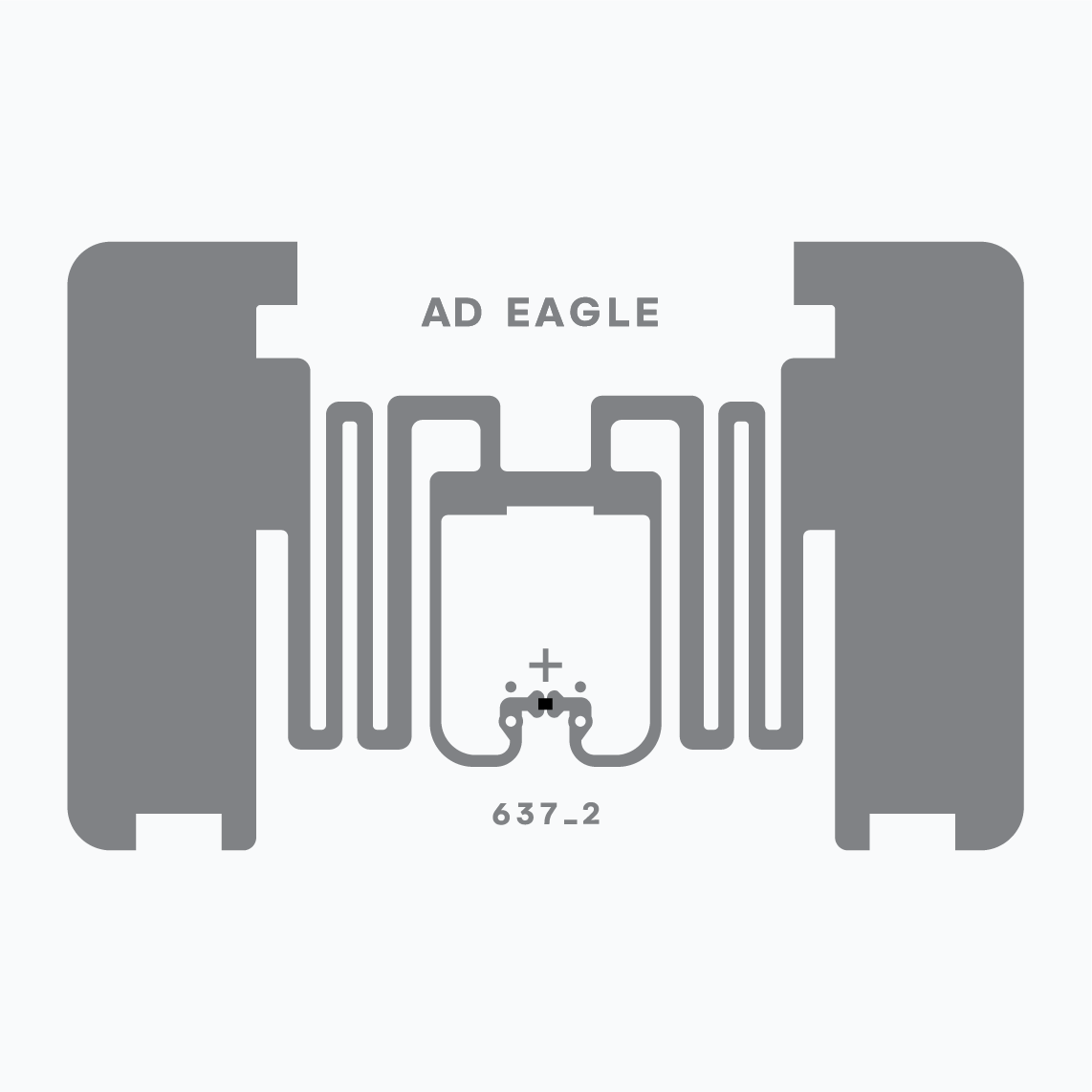 UHF RFID Inlay: Eagle U9