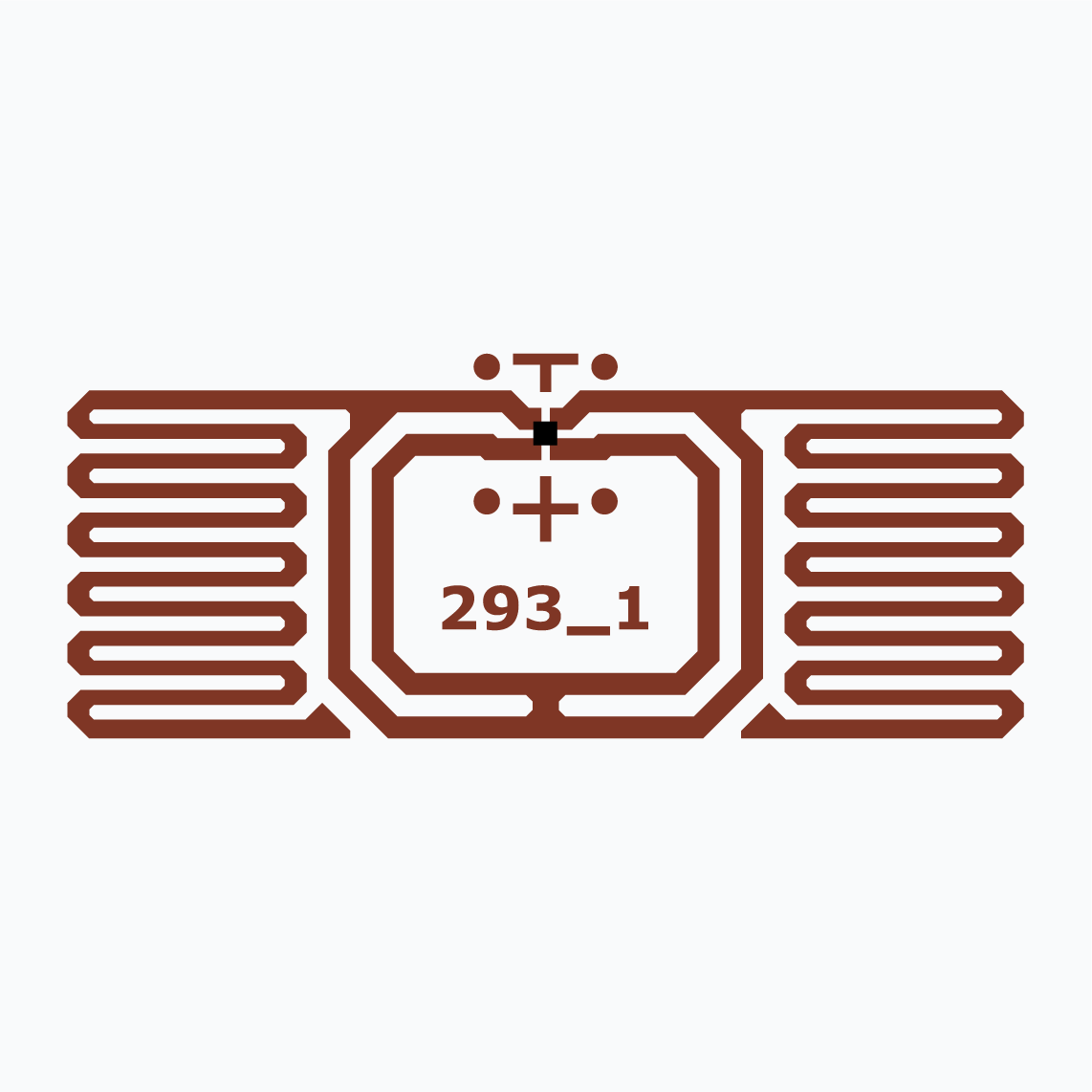 UHF RFID Inlay:  UHF RFID Inlay:  Trap, Monza 4E